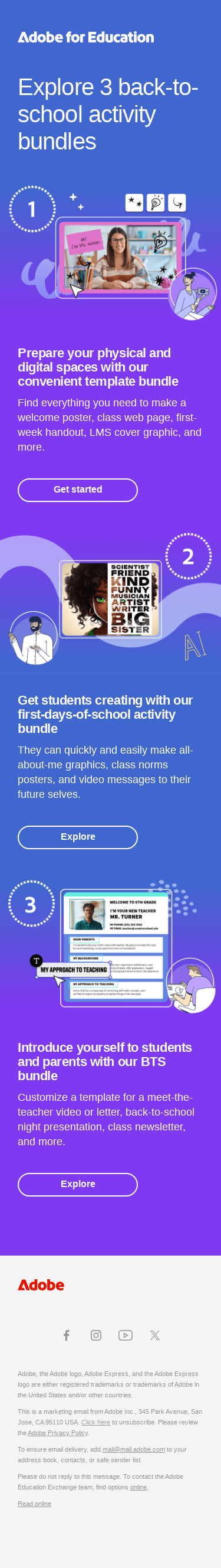3 back-to-school activity bundles for teachers and students