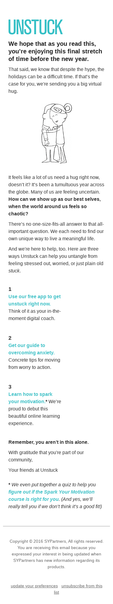 3 great ways to start 2017