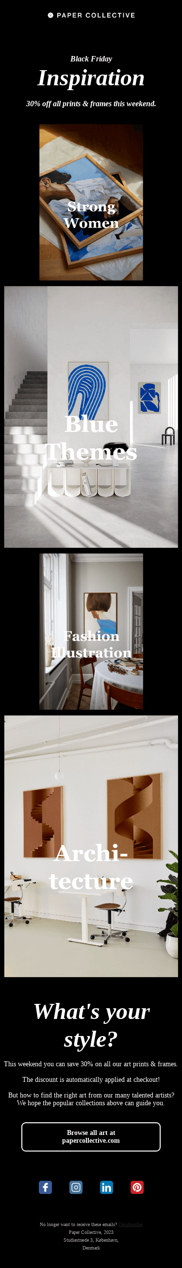 30% Off - Black Friday Art Inspiration 💡