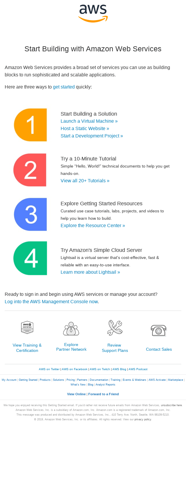 4 Ways to Get Started with AWS