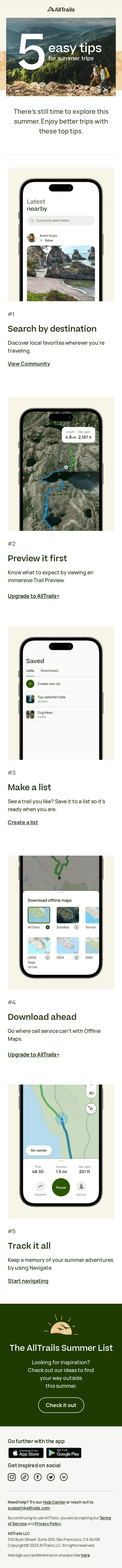 5 easy tips for better summer trips →