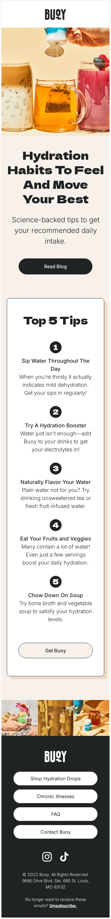 5 habits you need for better hydration