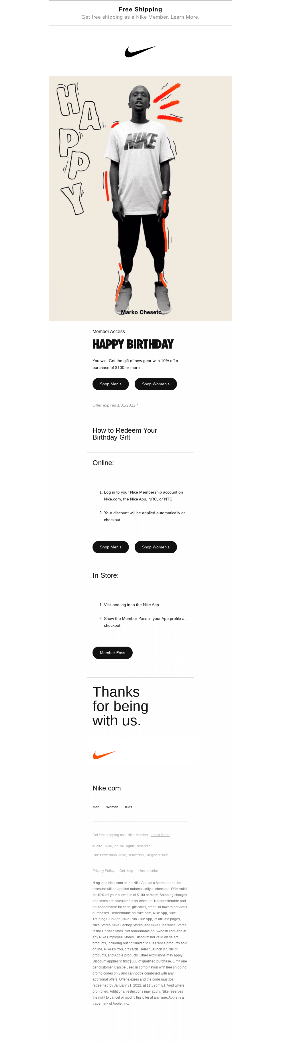 A birthday gift from us, Smiles Davis—10% off!