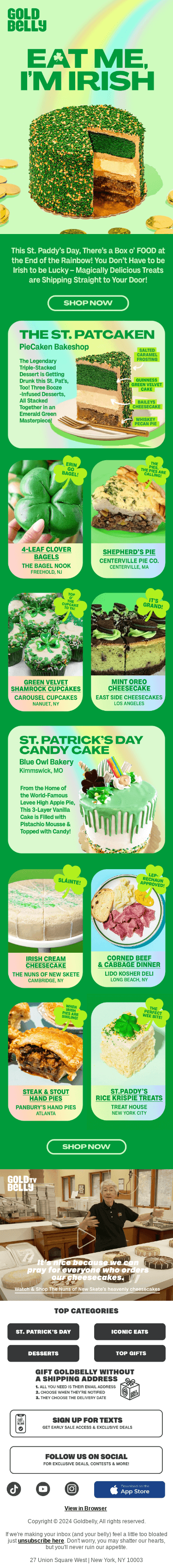 ☘️ A Box o’ FOOD At the End of The Rainbow! 🌈🎁