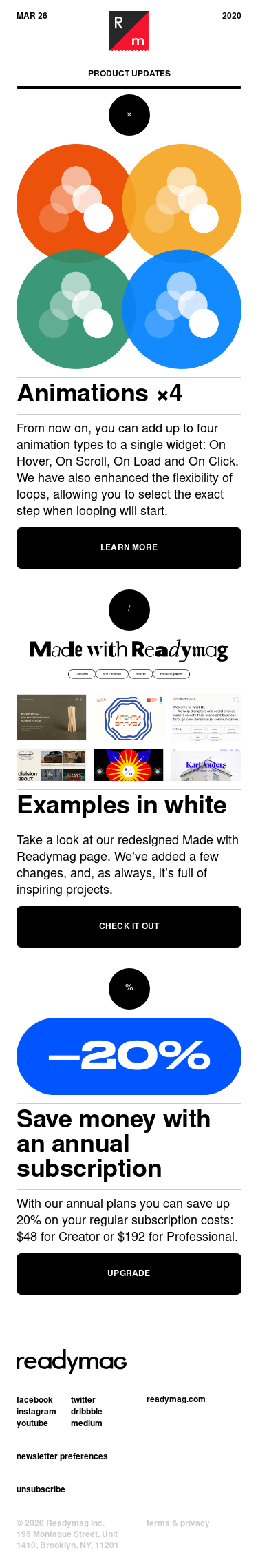 A breakthrough update for animations