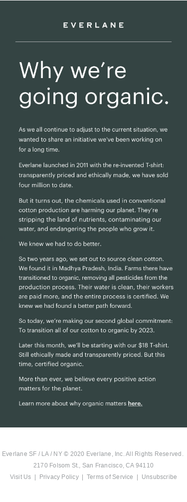 A Different Kind of Update