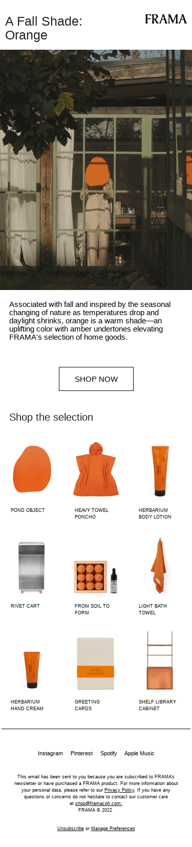 A Fall Shade: Orange