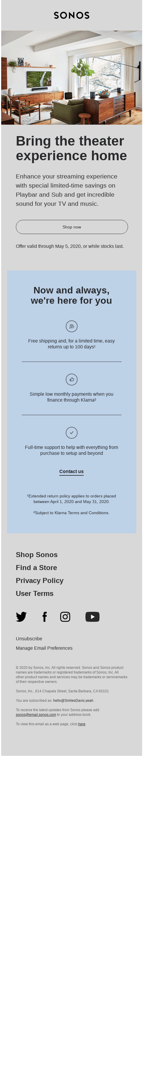 A few days left to shop this special offer