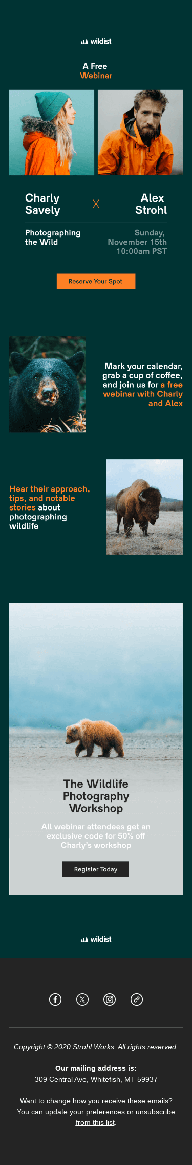 A Free Webinar with Alex Strohl and Charly Savely