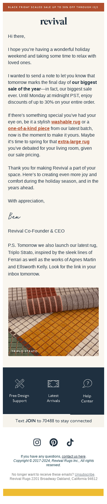 A letter from our co-founder