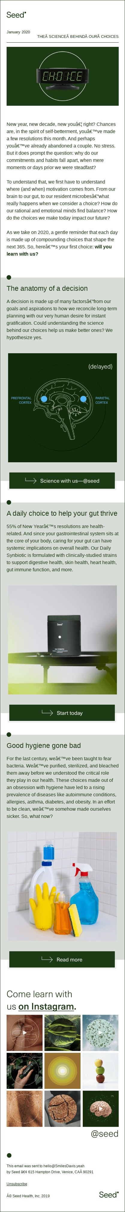 📚A nerdy start to 2020: the science of choice.