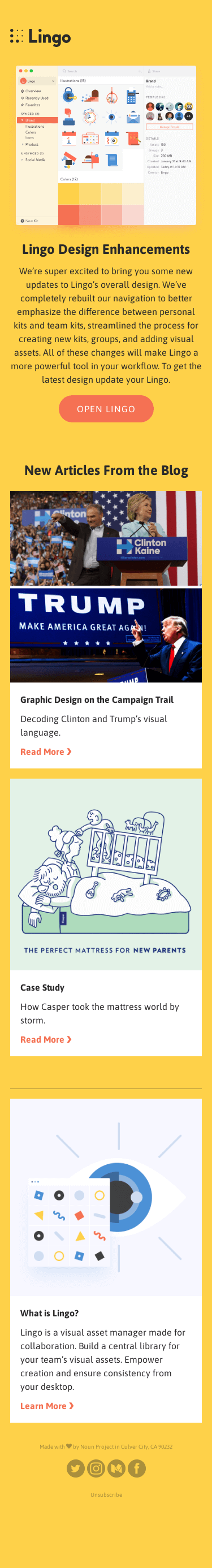 A New and Improved Design for your Lingo!