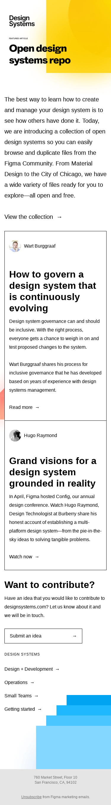 A new collection of open design systems