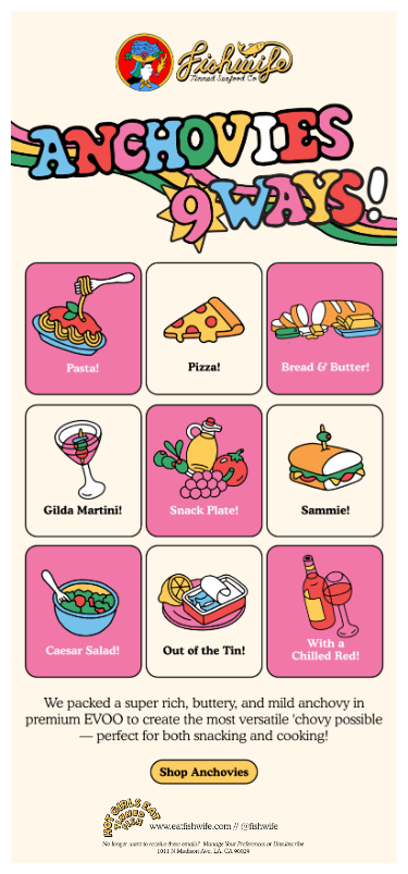 a pasta! a pizza! a MARTINI!