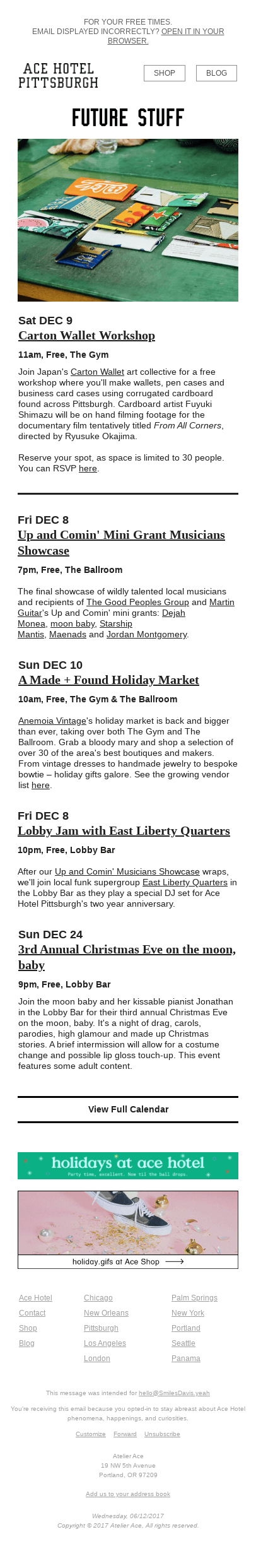 A place made for the holidays