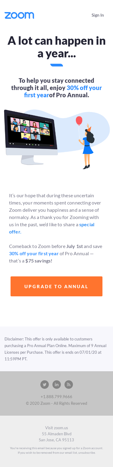 A Special Offer for You