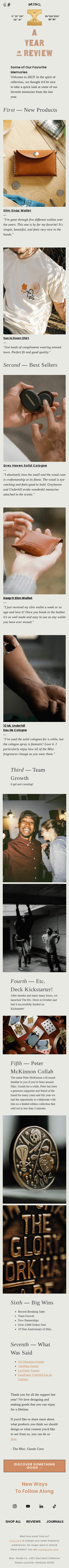 A Year in Review - Our Best of 2022