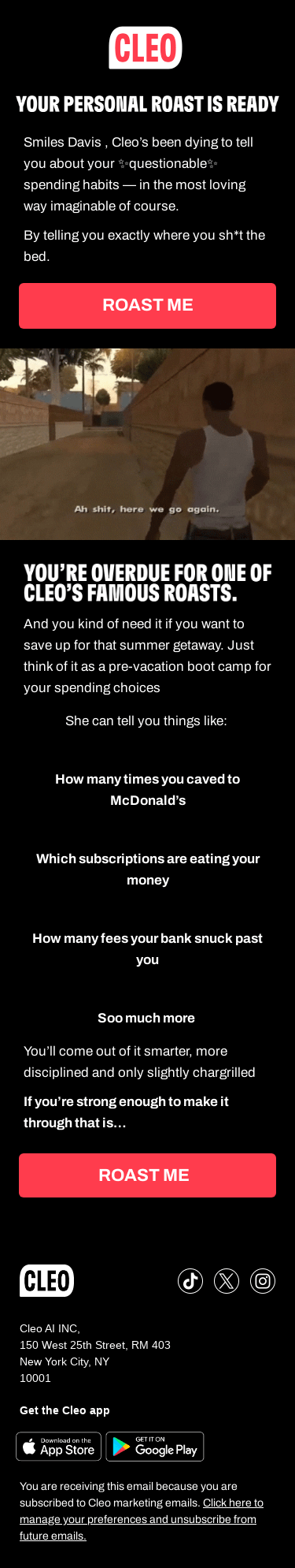 🚶 Ah sh*t, here we go again