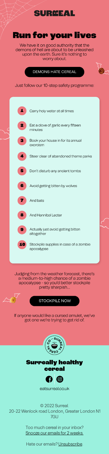 All hell breaks loose 🎃🦇