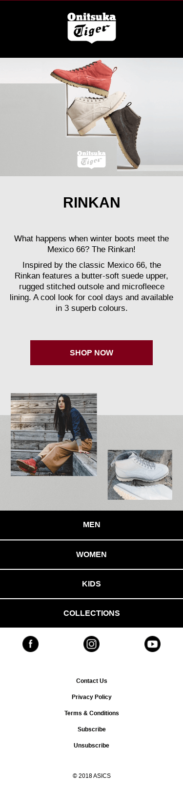 ALL NEW Onitsuka Tiger Rinkan