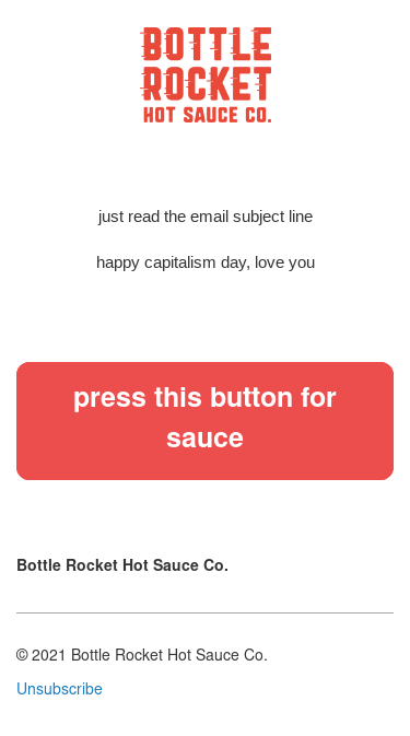 all sauces are $6.90 each today