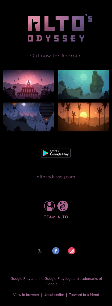 Alto's Odyssey – Download Free on Google Play Now