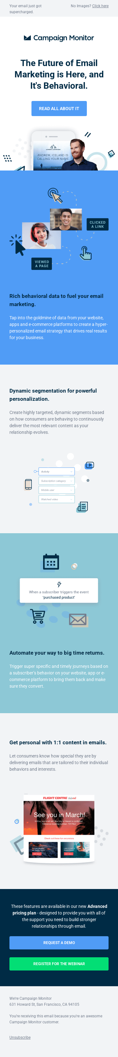 Announcing New Behavioral Email Marketing ⚡