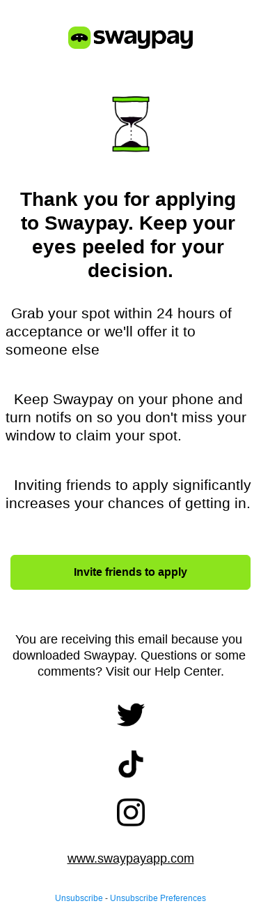 Application Received