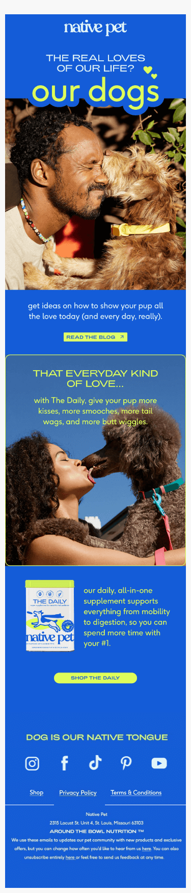 as if we needed a day to obsess over our dog….