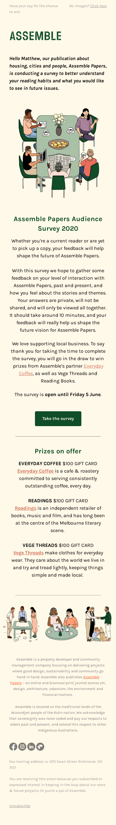 Assemble Papers Audience Survey 2020