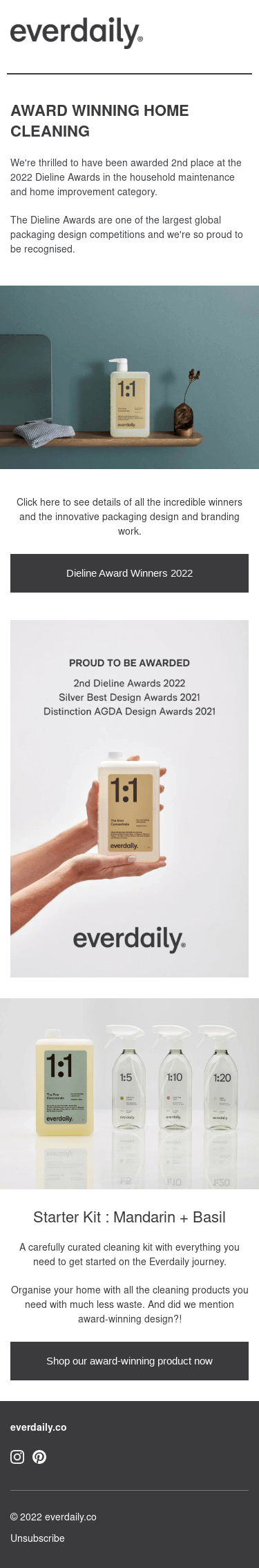 AWARD WINNING HOME CLEANING!