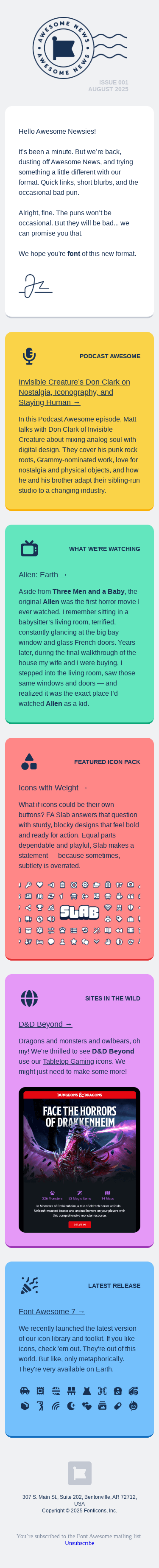 Awesome News - Invisible Creature, Alien: Earth, DnD Beyond