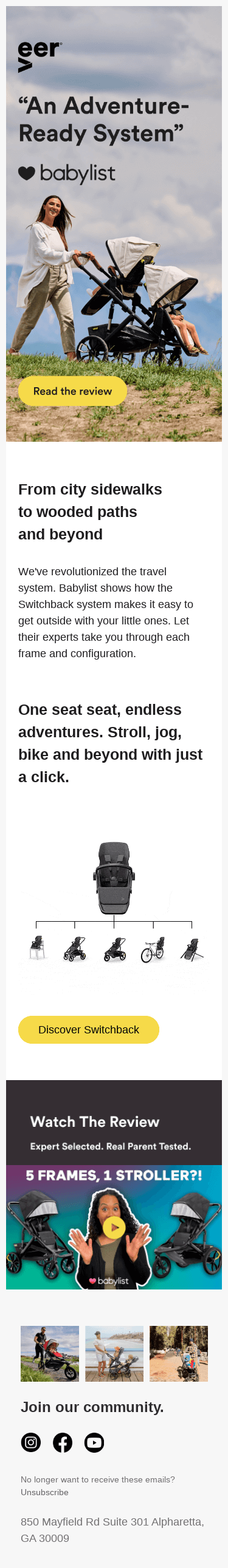 Babylist shows you why you'll love Switchback