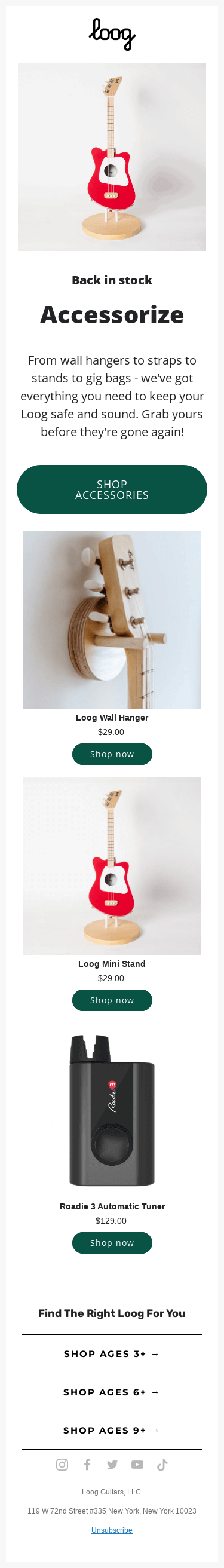 Back in Stock: Accessories ✨