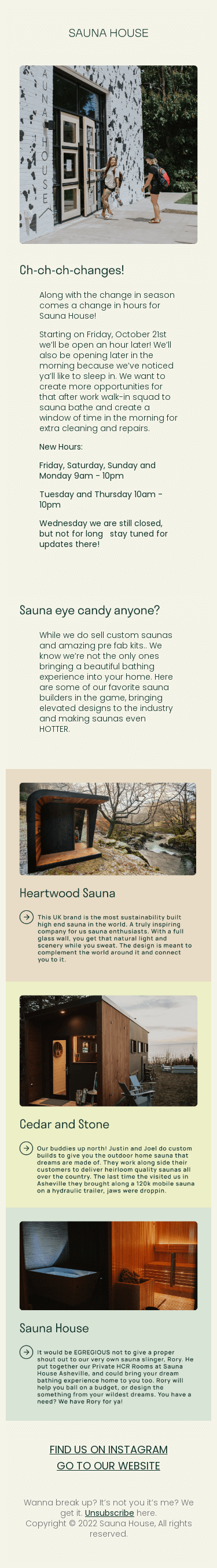 Bathhouse Hours Changing 🔥