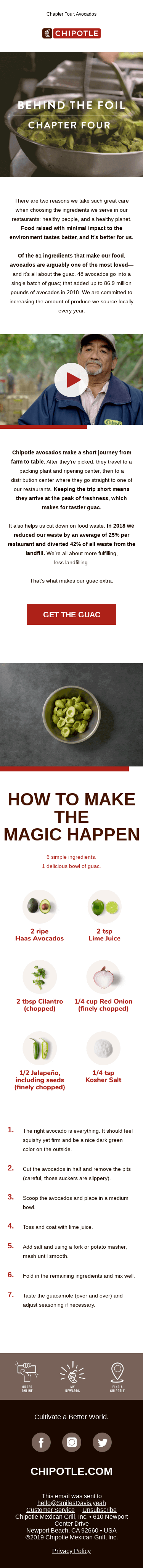 Behind the Foil: Real Food, Real Care