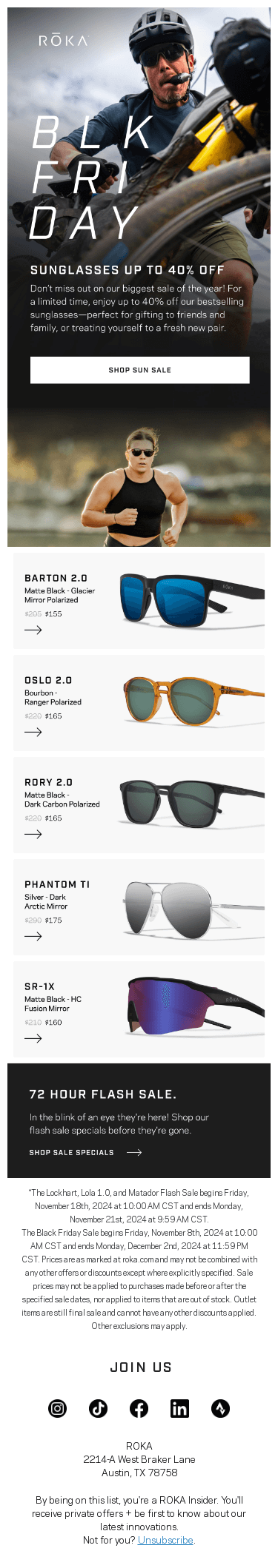 Bestselling sunglasses on sale now for Black Friday!