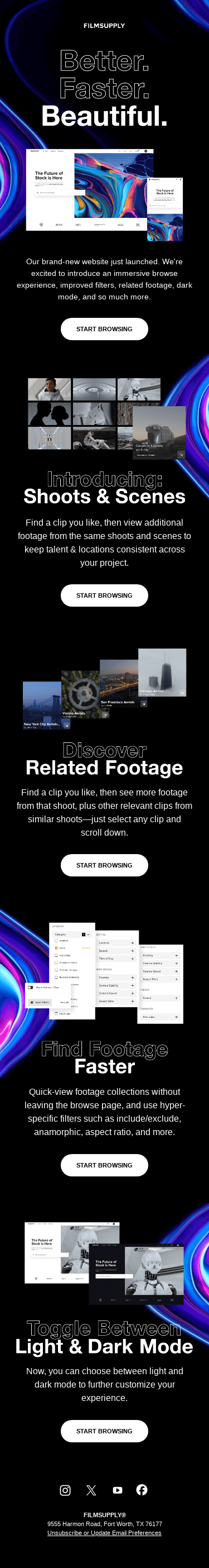 Better. Faster. Beautiful.