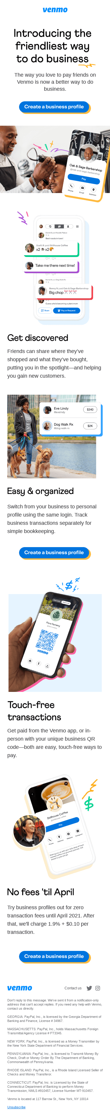 Big news for small business: Venmo business profiles are here