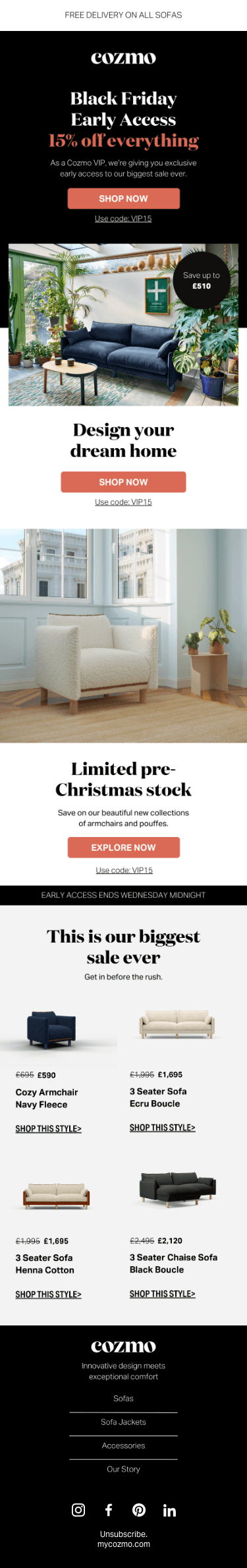 Black Friday Early Access is LIVE!