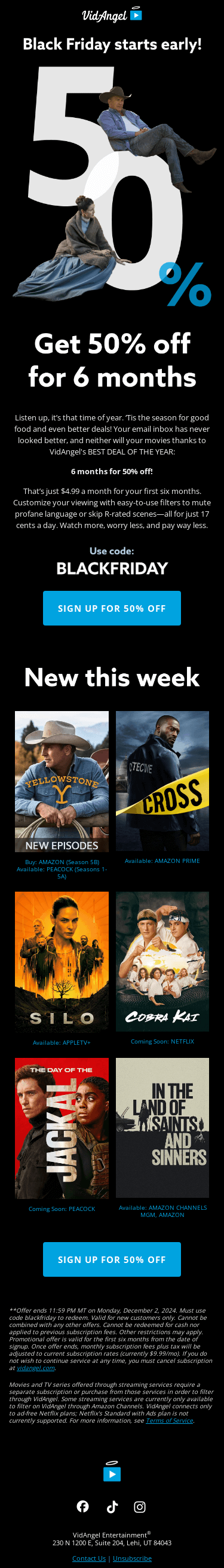 Black Friday is here early!