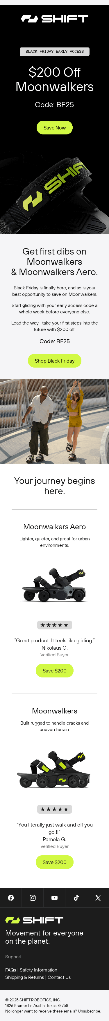 Smiles Davis, Black Friday starts early for you