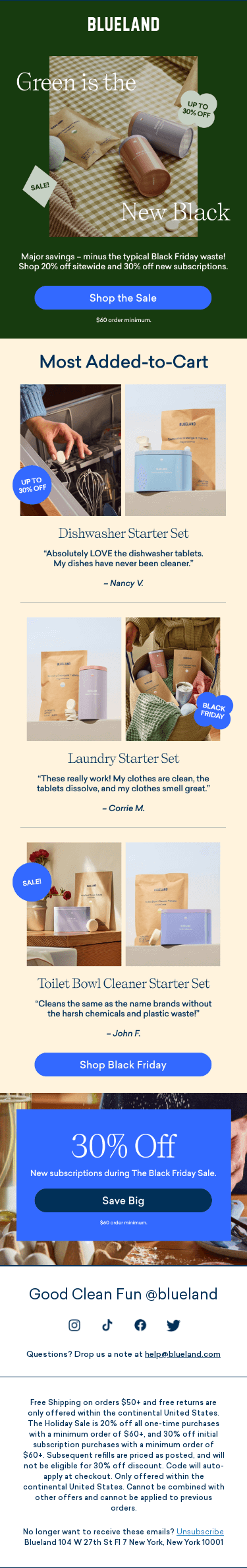 Black Friday’s never been greener