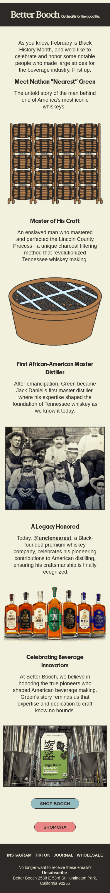 Black History Month: Meet Nathan "Nearest" Green