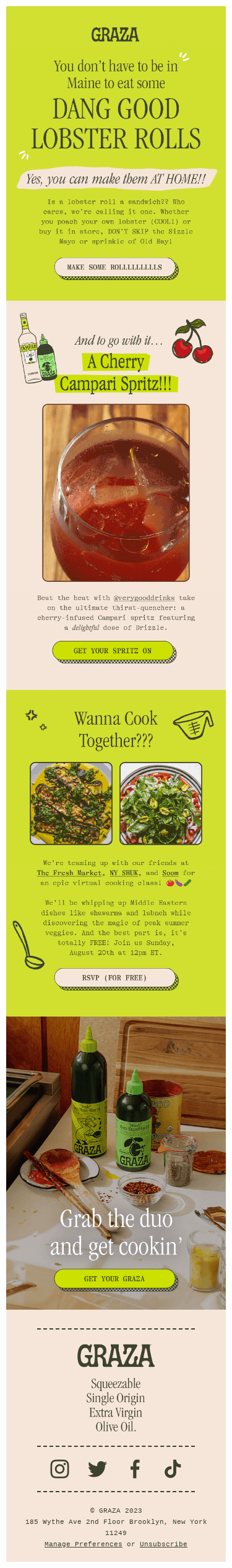 BRING IN THE DANCING LOBSTERS