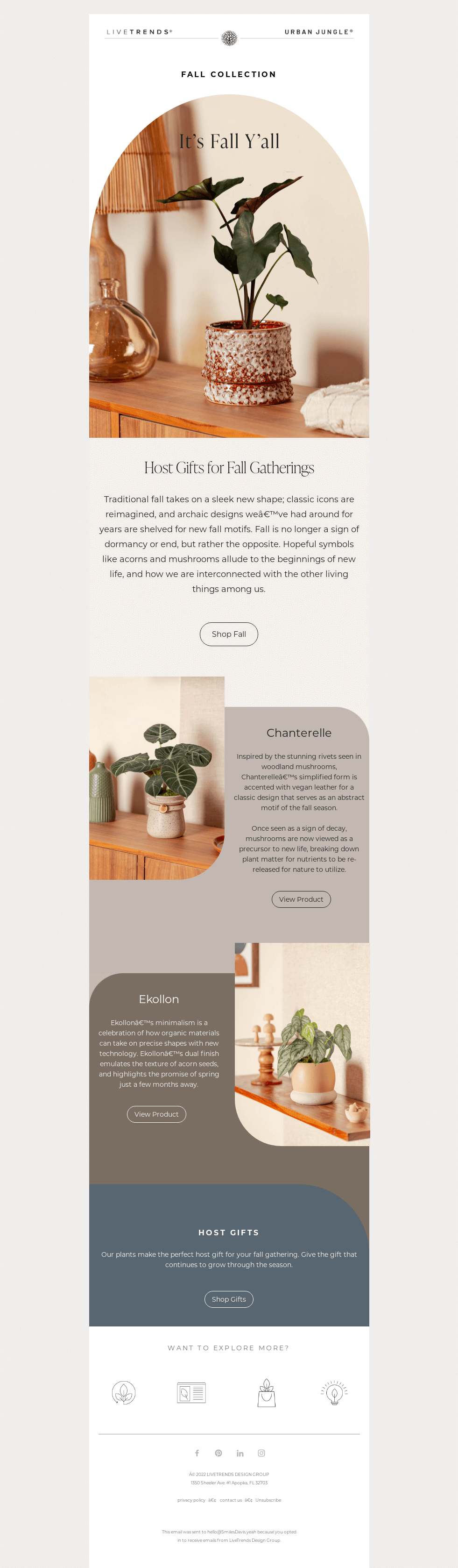 Bring the perfect gift to your fall gathering 🍂