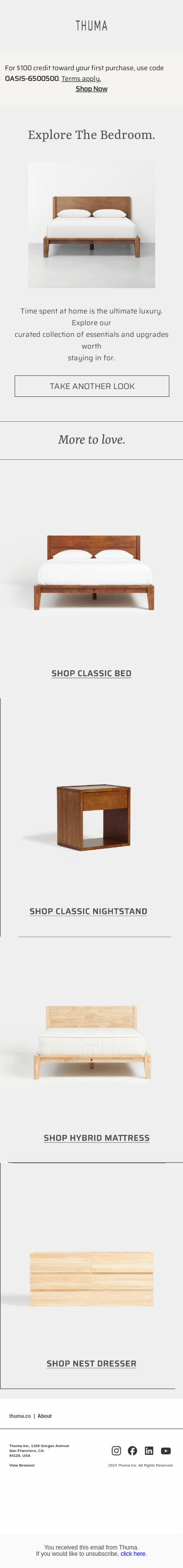 Build the perfect bedroom.