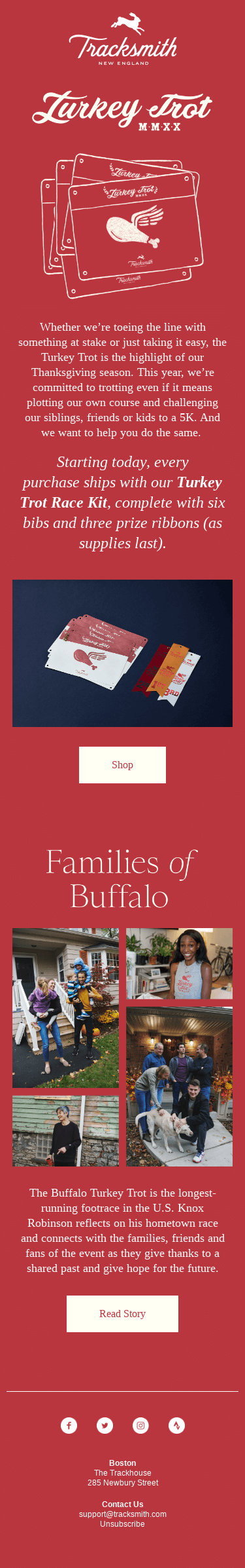 Build Your Own Turkey Trot