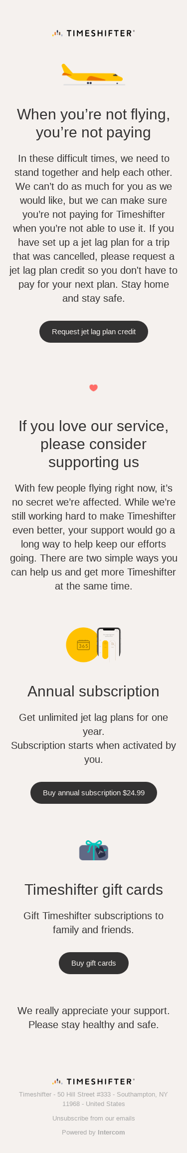 Cancelled flights? Important information from Timeshifter