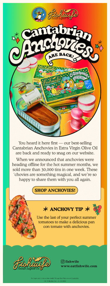 📣 CANTABRIAN ANCHOVIES ARE BACK!!